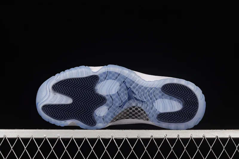 All categories Air Jordan Jordan series basketball shoes Air Jordan 11 F version Air Jordan 11 Retro Low AJ11 navy low top layer genuine standard genuine carbon sports culture basketball shoes 528895-007
